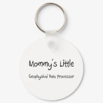 Mommys Little Geophysical Data Processor keychains by tshirtshirts Mommys Little Geophysical Data Processor keychains