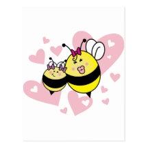 Mommy's little Girl / Petite fille à maman Postcards