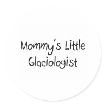 Mommys Little Glaciologist stickers