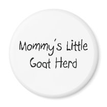 Mommys Little Goat Herd magnets