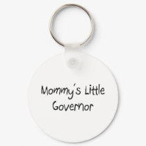 Mommys Little Governor keychains