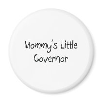 Mommys Little Governor magnets