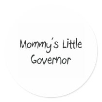 Mommys Little Governor stickers