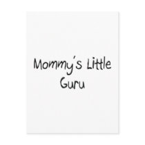 Mommys Little Guru postcards