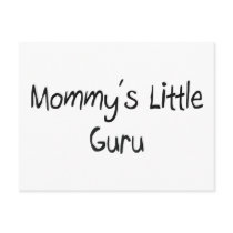 Mommys Little Guru postcards
