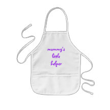 mommy's little helper apron