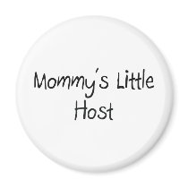 Mommys Little Host magnets