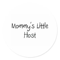 Mommys Little Host stickers