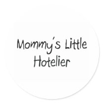 Mommys Little Hotelier stickers by tshirtshirts Mommys Little Hotelier stickers