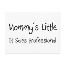 Mommys Little It Sales Professional postcards by tshirtshirts Mommys Little It Sales Professional postcards
