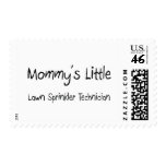 Mommys Little Lawn Sprinkler Technician postage