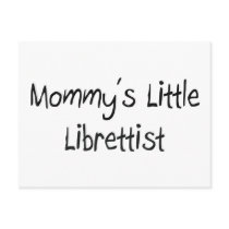Mommys Little Librettist postcards