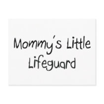 Mommys Little Lifeguard postcards