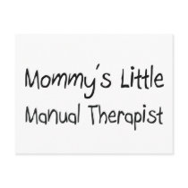 Mommys Little Manual Therapist postcards by tshirtshirts Mommys Little Manual Therapist postcards