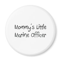 Mommys Little Marine Officer magnets by tshirtshirts Mommys Little Marine Officer magnets