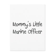 Mommys Little Marine Officer postcards by tshirtshirts Mommys Little Marine Officer postcards