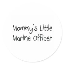 Mommys Little Marine Officer stickers by tshirtshirts Mommys Little Marine Officer stickers