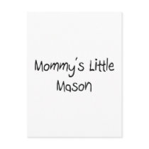 Mommys Little Mason postcards by tshirtshirts Mommys Little Mason postcards