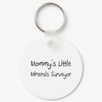 Mommys Little Minerals Surveyor keychains by tshirtshirts Mommys Little Minerals Surveyor keychains