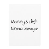 Mommys Little Minerals Surveyor postcards by tshirtshirts Mommys Little Minerals Surveyor postcards