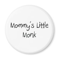 Mommys Little Monk magnets by tshirtshirts Mommys Little Monk magnets