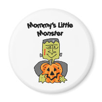Mommy's Little Monster magnets