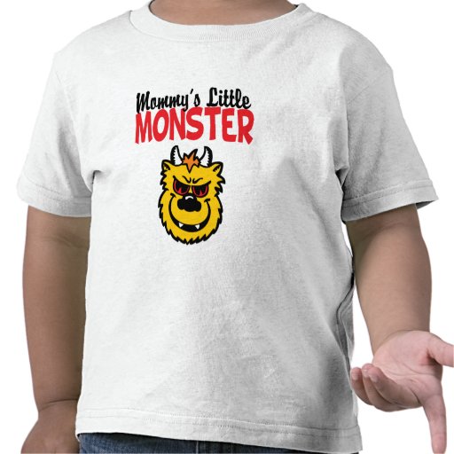 mommy's lil monster shirt