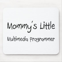 Mommys Little Multimedia Programmer Mouse Pad