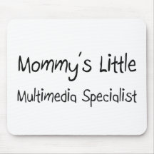 Mommys Little Multimedia Specialist Mouse Mats