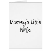 Mommys Little Ninja cards