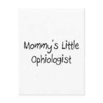 Mommys Little Ophiologist postcards
