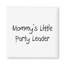 Mommys Little Party Leader magnets