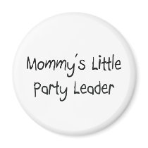 Mommys Little Party Leader magnets