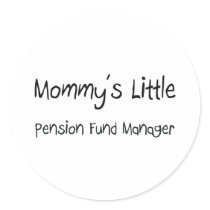Mommys Little Pension Fund Manager stickers by tshirtshirts Mommys Little Pension Fund Manager stickers