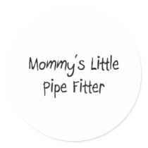Mommys Little Pipe Fitter stickers