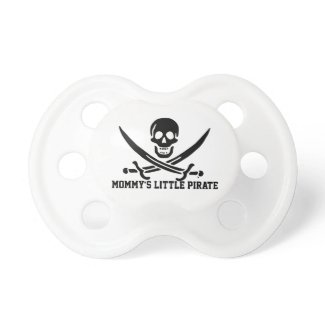 Mommy&#39;s Little Pirate Baby Pacifier