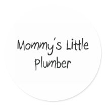Mommys Little Plumber stickers