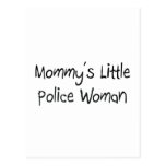Mommys Little Police Woman Post Cards