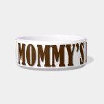 Mommy's Little Prince Cat Food Bowls