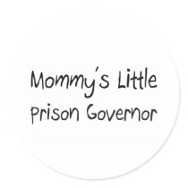 Mommys Little Prison Governor stickers