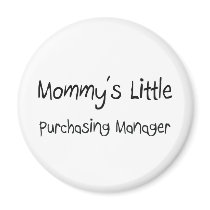 Mommys Little Purchasing Manager magnets by tshirtshirts Mommys Little Purchasing Manager magnets