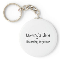 Mommys Little Recording Engineer Keychains