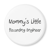 Mommys Little Recording Engineer Fridge Magnet