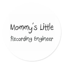 Mommys Little Recording Engineer Sticker