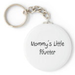 Mommys Little Riveter Keychains