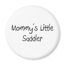 Mommys Little Saddler magnets