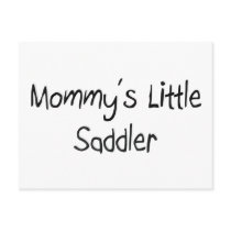 Mommys Little Saddler postcards by tshirtshirts Mommys Little Saddler postcards