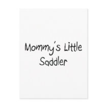 Mommys Little Saddler postcards by tshirtshirts Mommys Little Saddler postcards