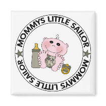 Mommys Little Sailor (Boy) magnets