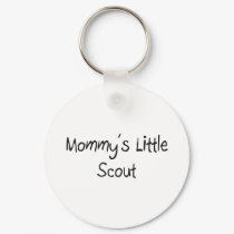 Mommys Little Scout keychains